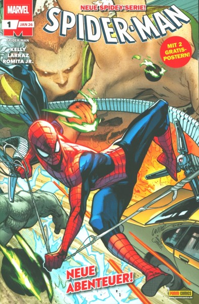 Spider-Man (Panini, Gb., 2025) Nr. 1-3,5
