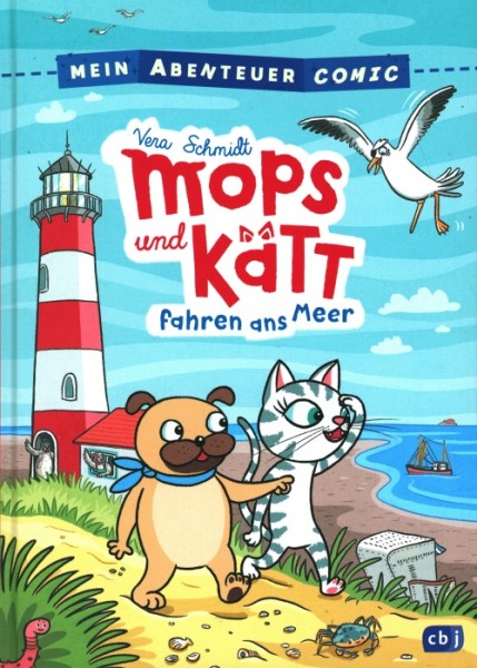 Mops und Kätt fahren ans Meer (cbj, B.)