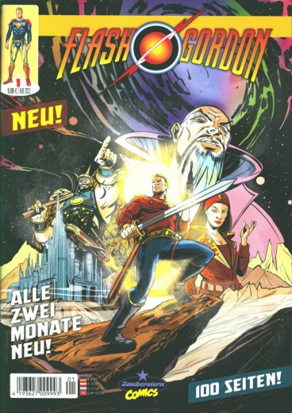 Flash Gordon Comic Magazin (Zauberstern, GbÜ) Nr. 1 Cover A