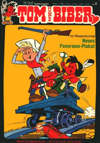 Tom und Biber (Kauka, Gb.) Nr. 1-5