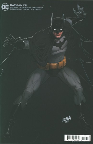 Batman (2016) 1:25 Variant Cover 131