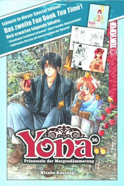 Yona - Prinzessin der Morgendämmerung (Tokyopop, Tb.) Nr. 36 Limited Edition + Fan Book Tea Time