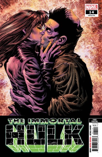 Immortal Hulk (2018) 3rd Printing Variant Cover 14