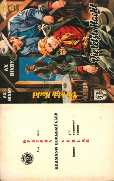 Bixby, Ax Leihbuch SU Letzte Nacht (Borgsmüller) nur Schutzumschlag