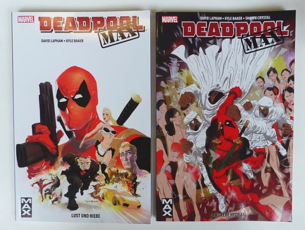 Deadpool MAX (Panini, Br.) Nr. 1-3 kpl. (Z1)
