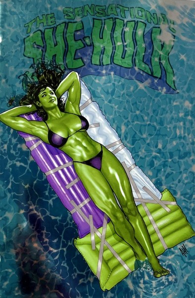 Sensational She-Hulk (2023) Adam Hughes Variant Cover 1