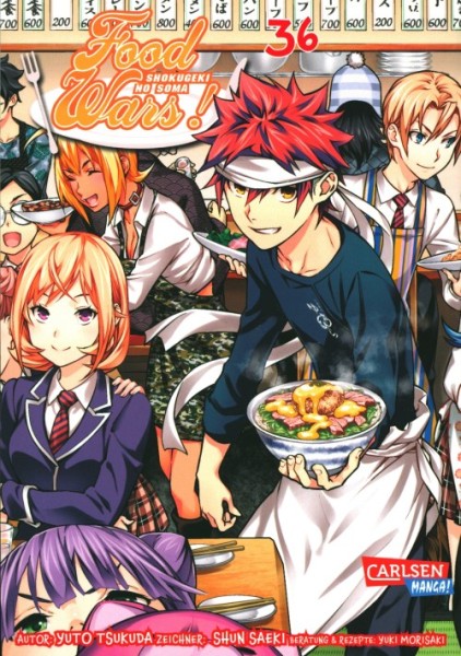 Food Wars (Carlsen, Tb.) Shokugeki No Soma Nr. 36