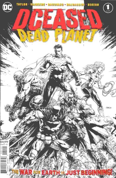 DCeased: Dead Planet (2020) 2nd Printing Variant Cover 1