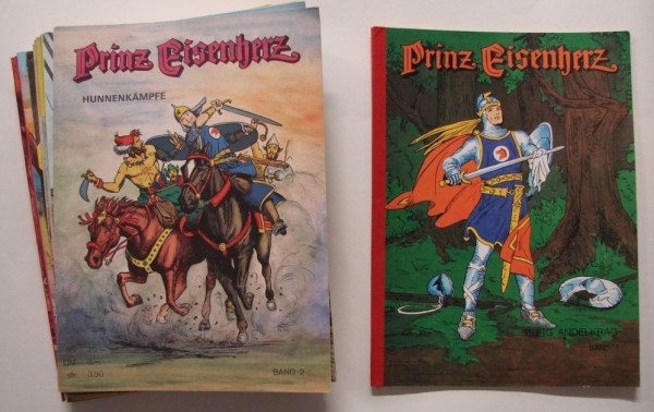 Prinz Eisenherz (Pollischansky, Br.) 1. Auflage Nr. 1-50 + Sonderbände 1-16 kpl. + Abenteuer zweier
