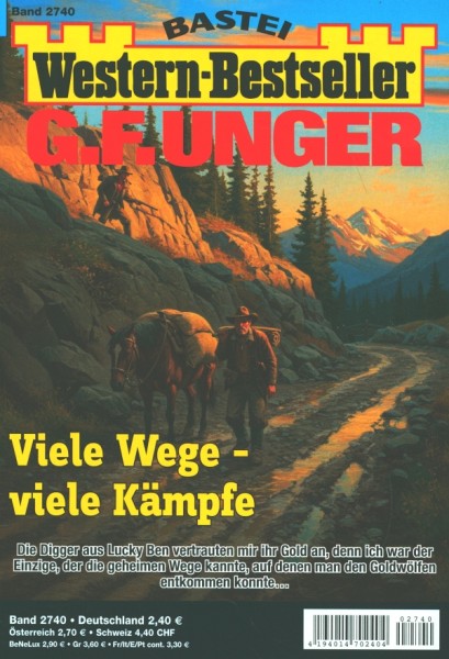 Western-Bestseller G.F. Unger 2740