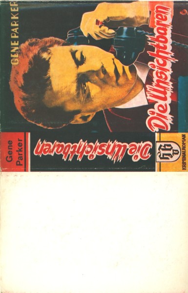 Parker, Gene Leihbuch SU Unsichtbaren (Borgsmüller) nur Schutzumschlag