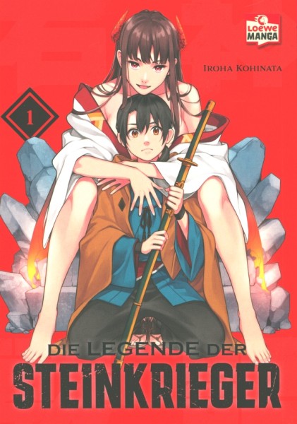 Legende der Steinkrieger (Loewe Manga, Tb.) Nr. 1-3
