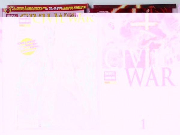 Civil War (Panini, Gb.) Nr. 1-7 kpl. + Prolog (Z1-2)