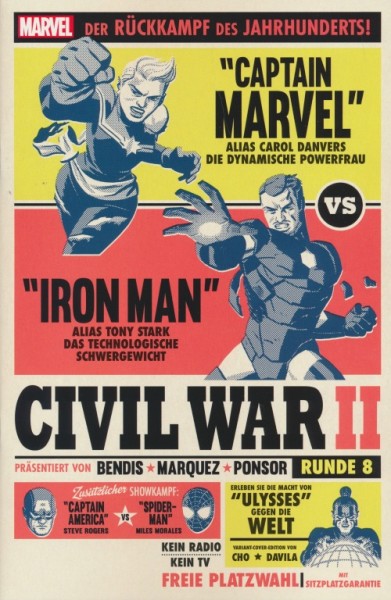 Civil War II (Panini, Gb.) Variant Nr. 9