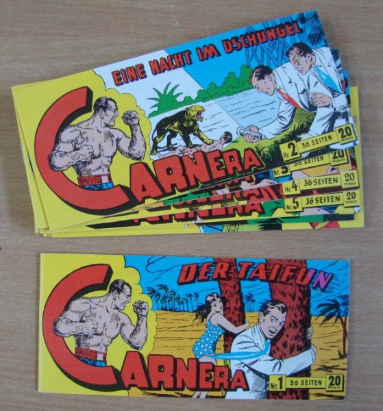 Carnera (Hethke, picc., 1992-93) Nr. 1-46 kpl. (Z1)