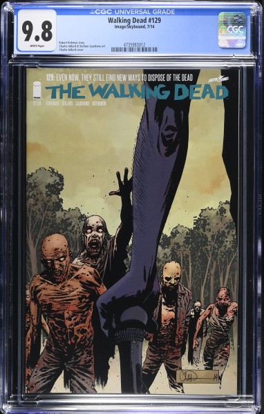 Walking Dead (2013) #129 CGC Graded 9.8