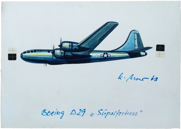 Originalzeichnung (1654) Landser KF