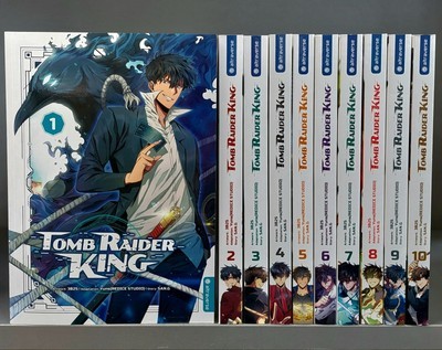 Tomb Raider King (Altraverse, Tb.) Nr. 1-10 zus. (neu)
