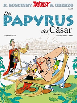 Asterix HC 36: Der Papyrus des Cäsar - Luxusausgabe in Schmuckkassette