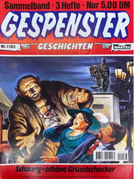 Gespenster Geschichten Sammelband (Bastei, Gb.) Nr. 61-72,1073-1206