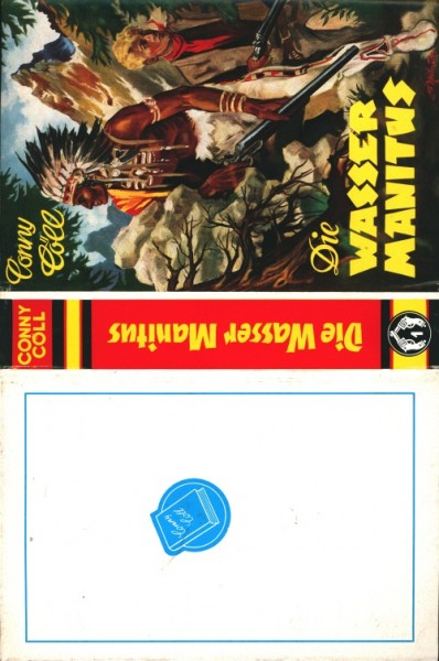 Conny Cöll Leihbuch SU Wasser Manitus (Conny Cöll-Verlag) nur Schutzumschlag