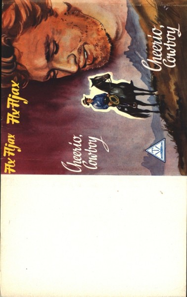 Ajax, Ax Leihbuch SU Cheerio Cowboy (Triga) nur Schutzumschlag