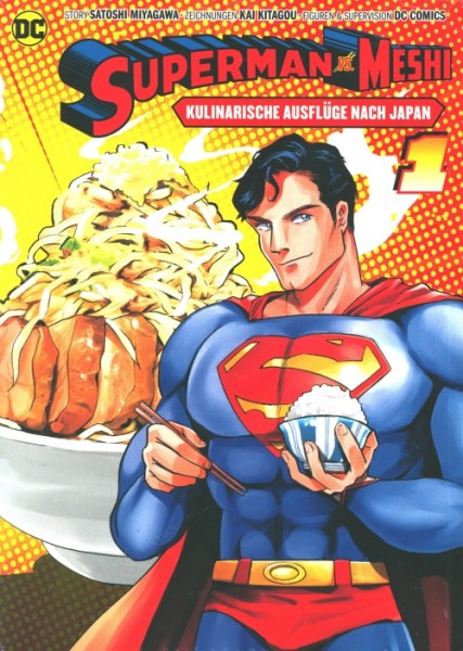 Superman vs. Meshi (Panini Manga, Tb.) Nr. 1-3