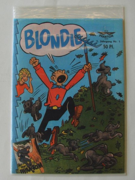 Phantom-Heft (Hethke, Gb.) 1-4 Jahrgang kpl. (Z1)