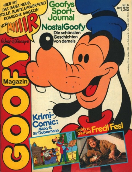 Goofy Magazin (Ehapa, GbÜ./Gb.) Jhrg. 1979 Nr. 6-12 kpl. (Z1)