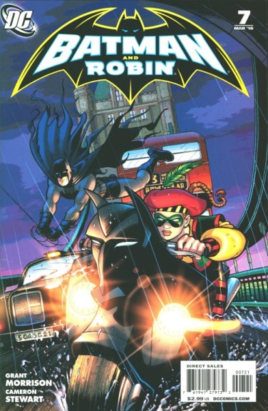 Batman and Robin (2009) Cameron Stewart Variant Cover 7