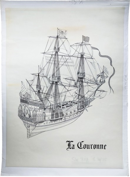 Originalzeichnung (1710) Seewölfe ÜÜF