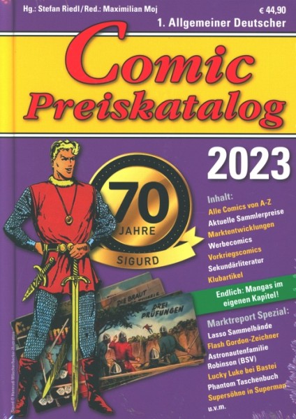 Comic-Preiskatalog 2023 HC