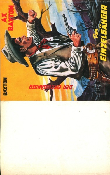 Baxton, Ax Leihbuch SU Einzelgänger (Arcus) nur Schutzumschlag