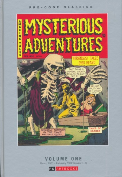 US: Pre-Code Classics Mysterious Adventures Vol. 1 HC