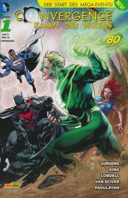 Convergence: Kampf der Welten (Panini, Gb.) Nr. 1-5 kpl. (Z1-2)