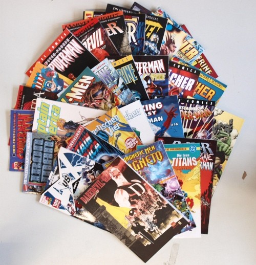 Paket 4040 30 verschiedene Marvel Superhelden Hefte (Z0-2)
