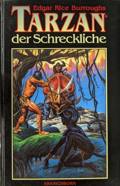 Tarzan (Kranichborn, B.) grün und schwarz Nr. 1-7 kpl. (grün) (Z1) + 1-8 kpl. (schwarz) (Z1)