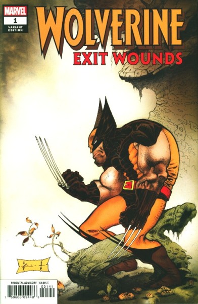 Wolverine: Exit Wounds (2019) Sam Keith Variant Cover 1
