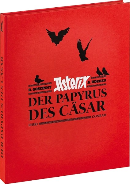 Asterix HC 36: Der Papyrus des Cäsar - Luxusausgabe in Schmuckkassette