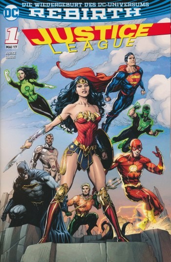 Justice League (Panini, Gb., 2017) Variant Nr. 1 A
