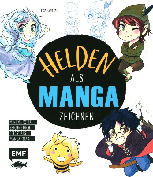 Helden als Manga Zeichnen