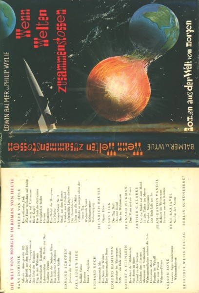 Balmer-Wylie Leihbuch SU Wenn Welten zusammenstossen (Weiss) nur Schutzumschlag