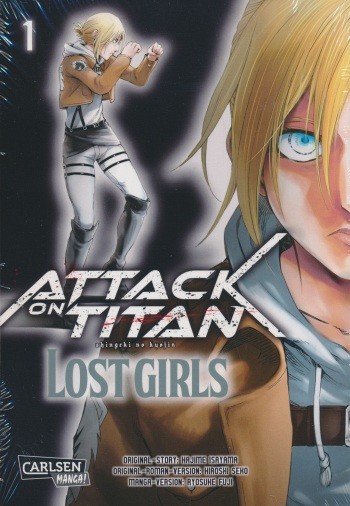 Attack on Titan: Lost Girls (Carlsen, Tb.) Nr. 1+2 kpl. (Z1)