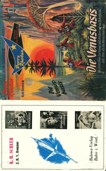 Perry Rhodan Leihbuch SU Venusbasis (Balowa) nur Schutzumschlag