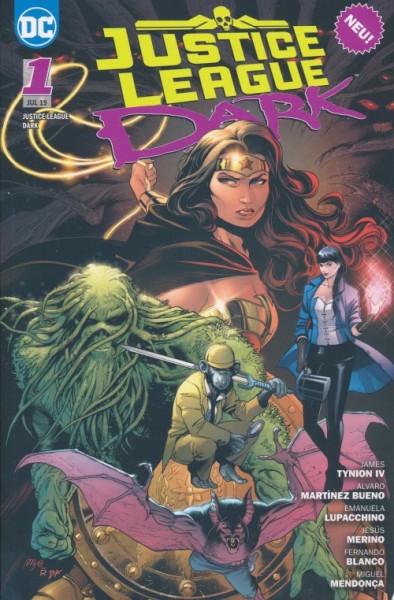 Justice League Dark (Panini, Br. 2019) Nr. 1-4 kpl. (Z1)