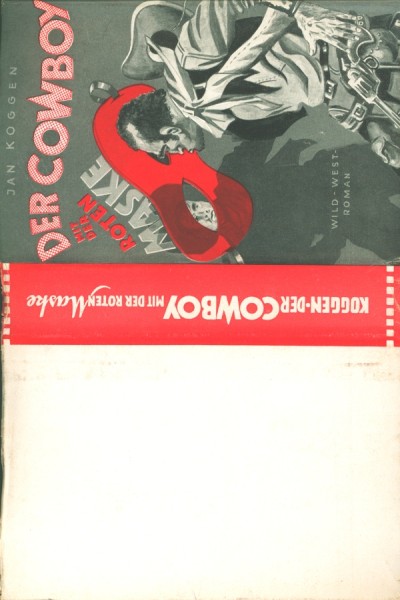 Koggen, Jan Leihbuch SU Cowboy mit der roten Maske (Hönne) nur Schutzumschlag