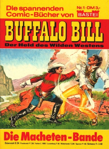 Buffalo Bill (Bastei, Tb.) Nr. 1-15