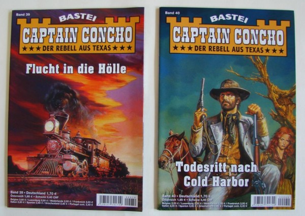 Captain Concho (Bastei) Neuauflage Nr. 1-79 kpl. (Z1-2)