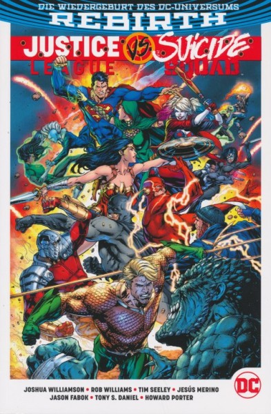 Justice League vs. Suicide Squad Sammelband (Panini, Br.) (Softcover)