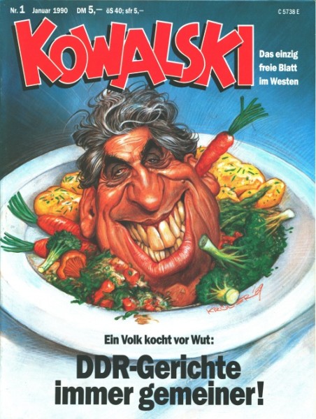 Kowalski (Semmel, Zeitschrift, GbÜ.) Jahrgang 1990 Nr. 1-12 kpl. (Z0-2)